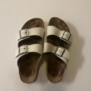 White Birkenstocks